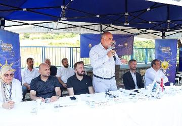 Başkan Sandıkçı Toptepe'de: Vatandaşların Taleplerini Dinledi 
