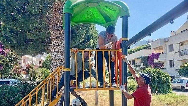 Menderes Sahillerinde Park Seferberliği