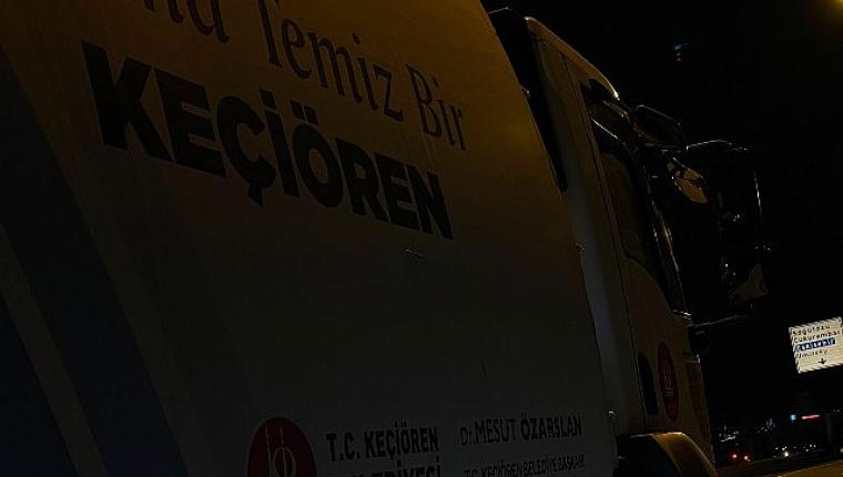 NATO Zirvesi Öncesi Keçiören'de Yoğun Temizlik Mesaisi