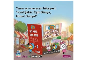 QNB Türkiye ve Kral Şakir'den Çocuklara Karne Hediyesi