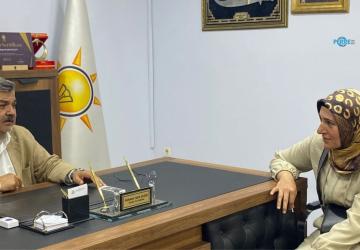 AK Parti Adıyaman İl Başkanlığı’nda vatandaş buluşması