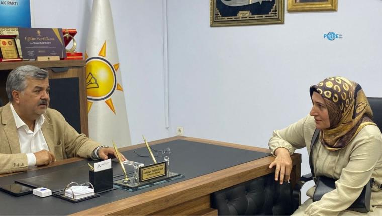 AK Parti Adıyaman İl Başkanlığı’nda vatandaş buluşması