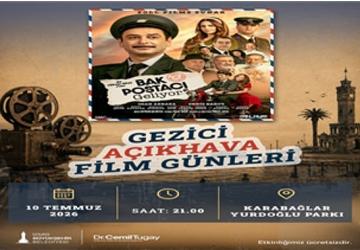 Gezici Açıkhava Film Günleri Karabağlar'da başlıyor