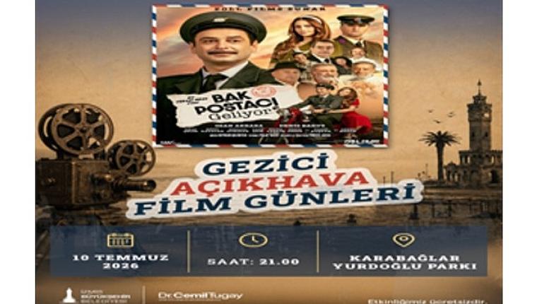 Gezici Açıkhava Film Günleri Karabağlar'da başlıyor
