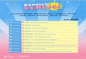 Mahalle Şenliği başlıyor