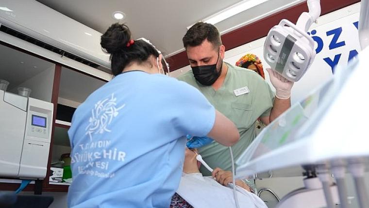 Başkan Çerçioğlu Ağız ve Diş Sağlığı Hizmetlerini Efeler, Didim ve İncirliova'da Vatandaşlarla Buluşturdu