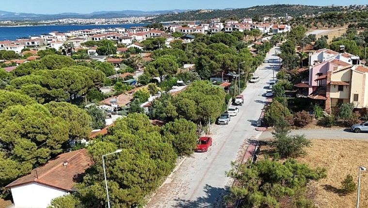 Cunda Arka Deniz–Çataltepe Yolunda Çalışmalar Tamamlandı