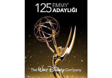 The Walt Disney Company İçeriklerine Toplam 125 Emmy® Adaylığı