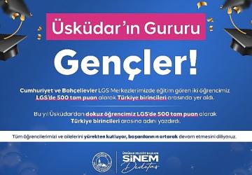 Üsküdar, LGS'de Başarı Geleneğini Sürdürdü