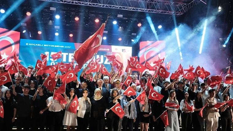 Kocaeli, 15 Temmuz ruhunu diri tutacak