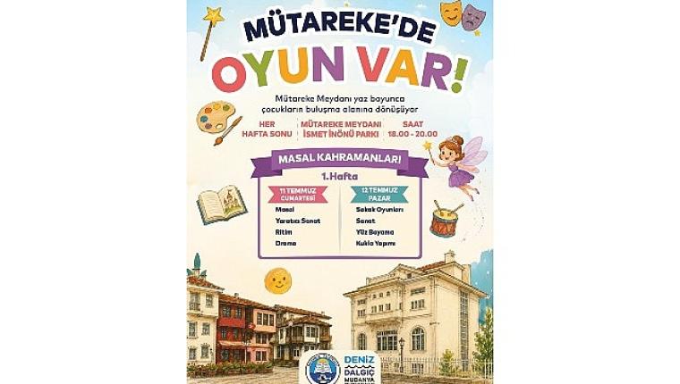 Mudanya'da Meydan Çocukların