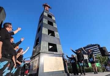 Srebrenitsa'nın acısı Buca'da unutulmadı