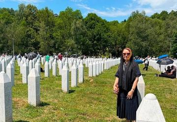 Başkan Mutlu, Bosna Hersek'te Srebrenitsa'nın acısına ortak oldu