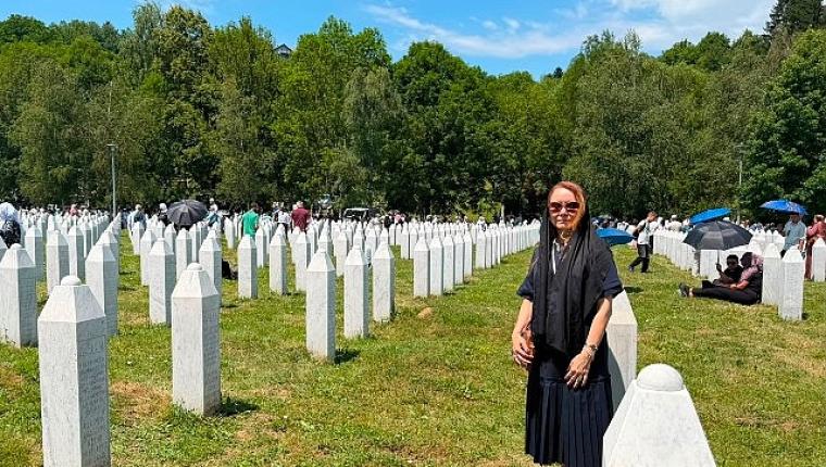 Başkan Mutlu, Bosna Hersek'te Srebrenitsa'nın acısına ortak oldu