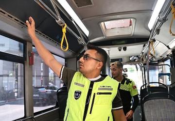 Büyükşehir'den toplu ulaşımda klima denetimi
