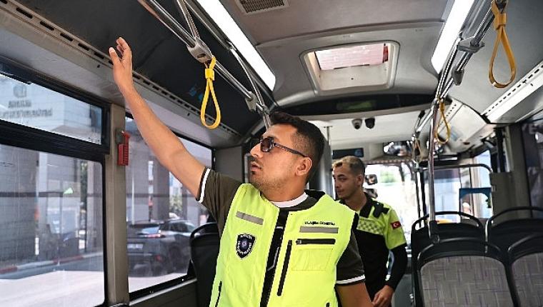 Büyükşehir'den toplu ulaşımda klima denetimi