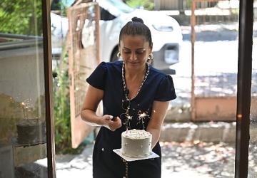 Başkan Dutlulu'dan Minik Mina'ya Doğum Günü Sürprizi