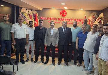 MHP Kahta İlçe Başkan adayı Haşim Turan oldu