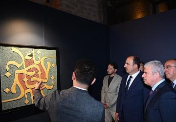 Konya Büyükşehir'in Katkılarıyla “Hane" İslam Sanatları Sergisi Tantavi Kültür Sanat Merkezi'nde Açıldı