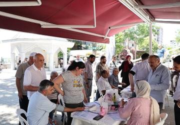 Bağcılar'da camilerde sağlık taraması yapıldı
