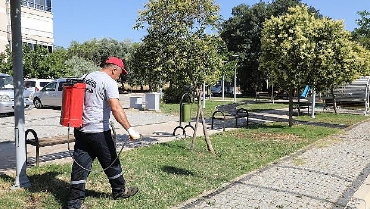 Menderes'in Parkları Daima Bakımlı