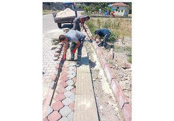 Kemer'de altyapı çalışmaları