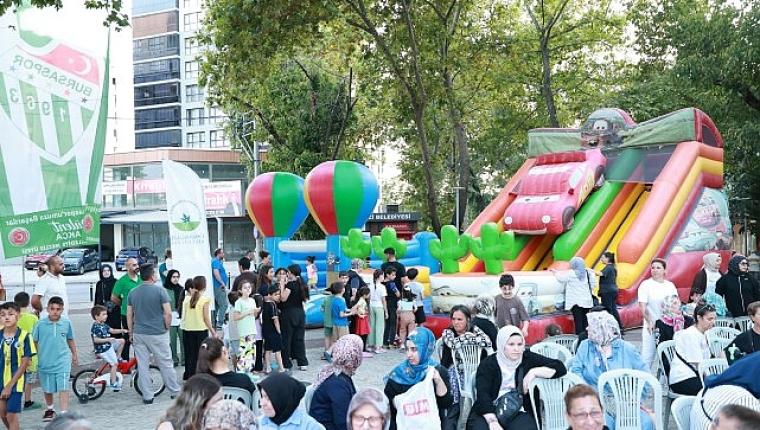 Osmangazi'de Eğlence Mahalle Mahalle Geziyor
