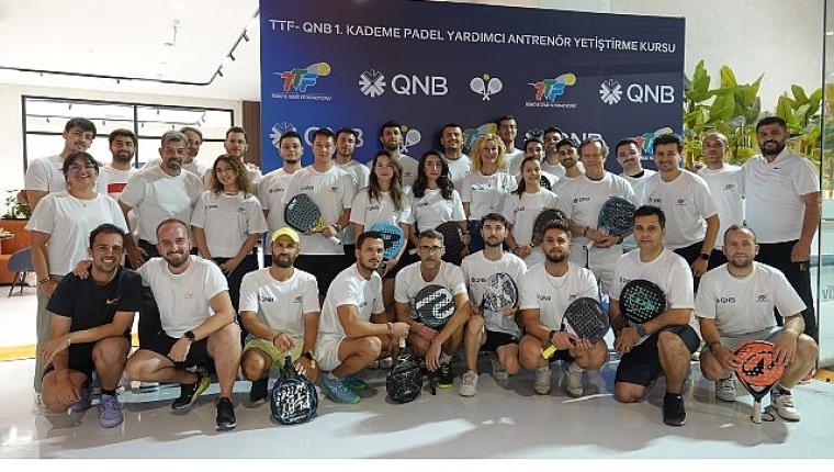 Türkiye Tenis Federasyonu ve QNB Türkiye, Padelin Geleceği İçin Antrenör Altyapısını Güçlendiriyor