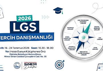 Üsküdar Belediyesi'nden LGS Tercih Döneminde Ücretsiz Rehberlik Desteği