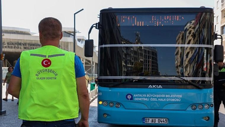 Toplu ulaşımda klima denetimleri sürüyor