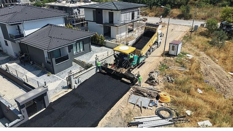 Nilüfer'de asfalt çalışmaları hız kazandı