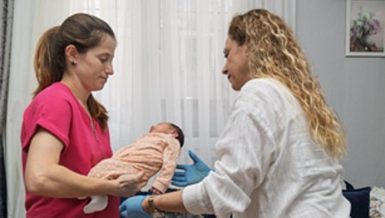 Anneye yalnız değilsin, bebeğe hoş geldin desteği