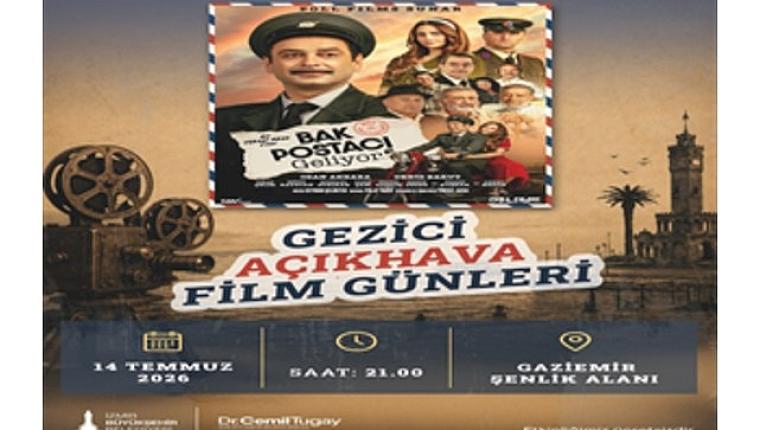 Gezici Açıkhava Film Günleri İzmir'i dolaşıyor