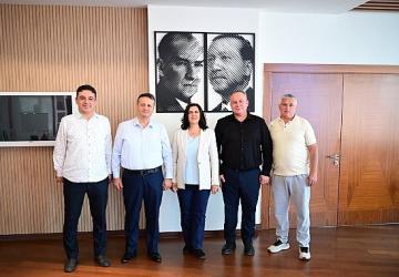 Başkan Çerçioğlu'na Nazilli Şoförler ve Otomobilciler Odası'ndan Ziyaret