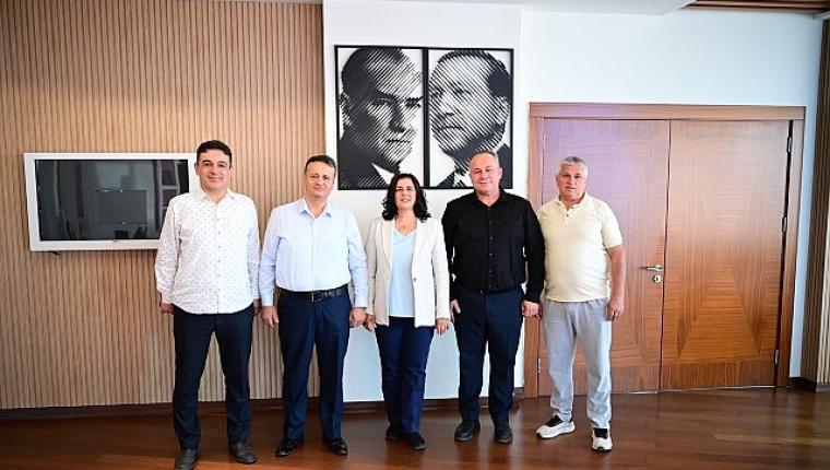 Başkan Çerçioğlu'na Nazilli Şoförler ve Otomobilciler Odası'ndan Ziyaret