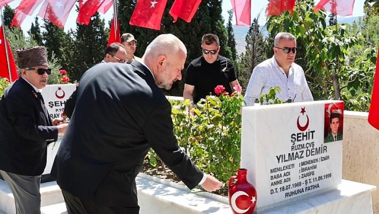 15 Temmuz Şehitleri Menemen'de dualarla anıldı