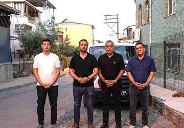 Başkan Eşki sabahın ilk ışıklarıyla sahada