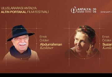 Altın Portakal'da Sinema Emek Ödülleri Abdurrahman Keskiner ve Suzan Kardeş'e Verilecek!