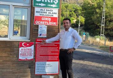 Ali Dağı Mesire Alanı’nda şehit yakınları ve gaziler için kapılar ücretsiz açılıyor