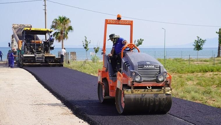 Sakız Ağacı yolunda asfalt tamam, yeni etaplar planlandı