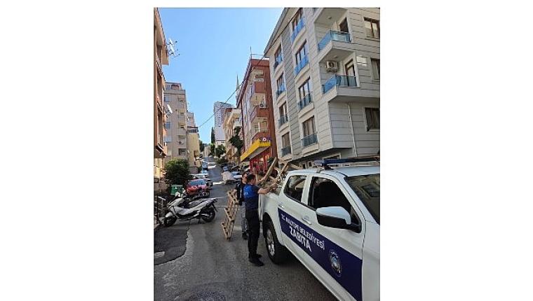 Maltepe'de Kapsamlı Kaldırım İşgali Denetimi