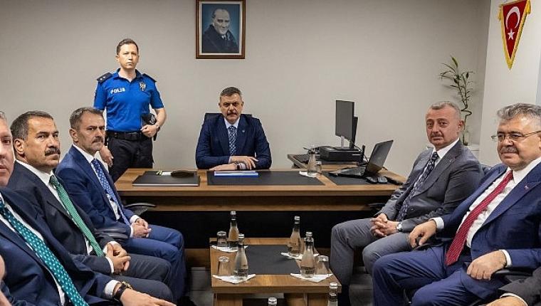 Bakan Çiftçi, Büyükşehir'in vizyon projelerini yerinde inceledi