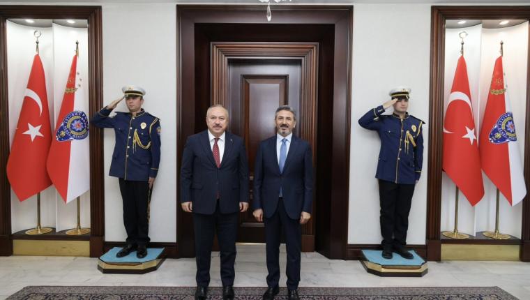 Bakan Yardımcısı Ahmet Aydın’dan Emniyet Genel Müdürlüğü’ne ziyaret