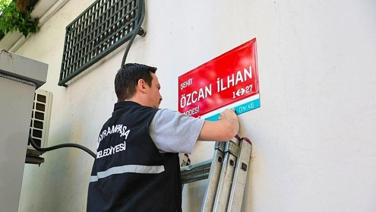 Bayrampaşa Belediyesi'nden şehit Özcan İlhan'a anlamlı vefa