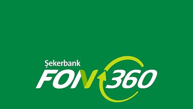 “Şekerbank Fon 360" ile yatırım fonları Şeker Mobil'de