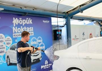 Küçükçekmece Belediyesi'nden Araç Sahiplerine Ekonomik ve Pratik Hizmet: Köpük Noktası