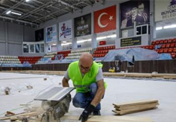 Celal Atik Spor Salonu FIBA standartlarına kavuşuyor