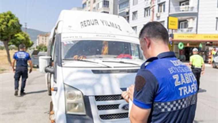 Büyükşehir'den tarım işçisi servislerine sıkı denetim