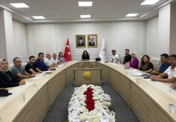 Adıyaman’da 'Uzat Elini Projesi' toplantısı gerçekleştirildi