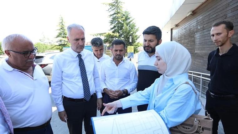 Alanyurt Yüzme Havuzunda Yapım Çalışmaları Sürüyor